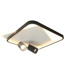 Light Prestige Plafon Parma 2 2xGU10 + 1xLED CCT kwadrat czarny LP-0612/2C Square BK Light Prestige Plafon Parma 2 2xGU10 + 1xLED CCT kwadrat czarny LP-0612/2C Square BK