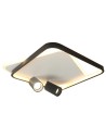 Light Prestige Plafon Parma 2 2xGU10 + 1xLED CCT kwadrat czarny LP-0612/2C Square BK Light Prestige Plafon Parma 2 2xGU10 + 1xLED CCT kwadrat czarny LP-0612/2C Square BK
