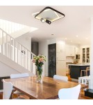 Light Prestige Plafon Parma 2 2xGU10 + 1xLED CCT kwadrat czarny LP-0612/2C Square BK Light Prestige Plafon Parma 2 2xGU10 + 1xLED CCT kwadrat czarny LP-0612/2C Square BK