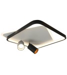 Light Prestige Plafon Parma 2 2xGU10 + 1xLED CCT kwadrat czarny LP-0612/2C Square BK Light Prestige Plafon Parma 2 2xGU10 + 1xLED CCT kwadrat czarny LP-0612/2C Square BK