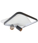 Light Prestige Plafon Parma 2 2xGU10 + 1xLED CCT kwadrat czarny LP-0612/2C Square BK Light Prestige Plafon Parma 2 2xGU10 + 1xLED CCT kwadrat czarny LP-0612/2C Square BK