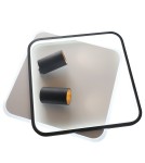 Light Prestige Plafon Parma 2 2xGU10 + 1xLED CCT kwadrat czarny LP-0612/2C Square BK Light Prestige Plafon Parma 2 2xGU10 + 1xLED CCT kwadrat czarny LP-0612/2C Square BK