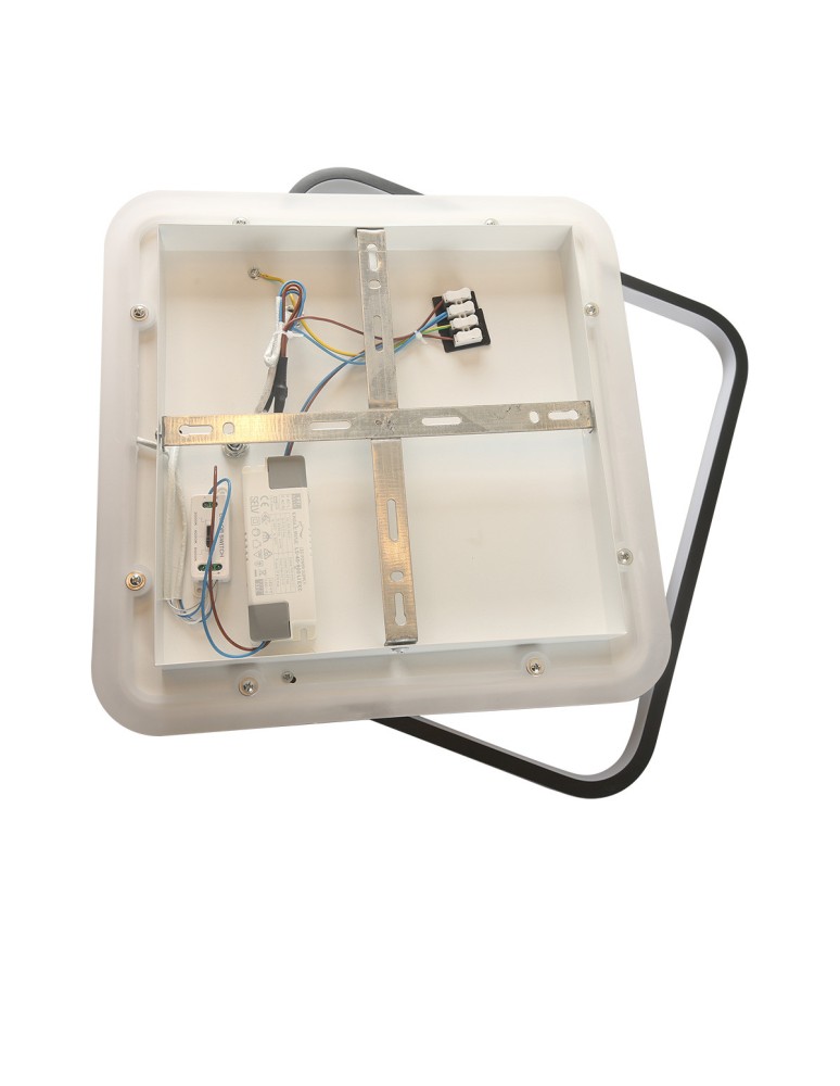 Light Prestige Plafon Parma 2 2xGU10 + 1xLED CCT kwadrat czarny LP-0612/2C Square BK Light Prestige Plafon Parma 2 2xGU10 + 1xLED CCT kwadrat czarny LP-0612/2C Square BK