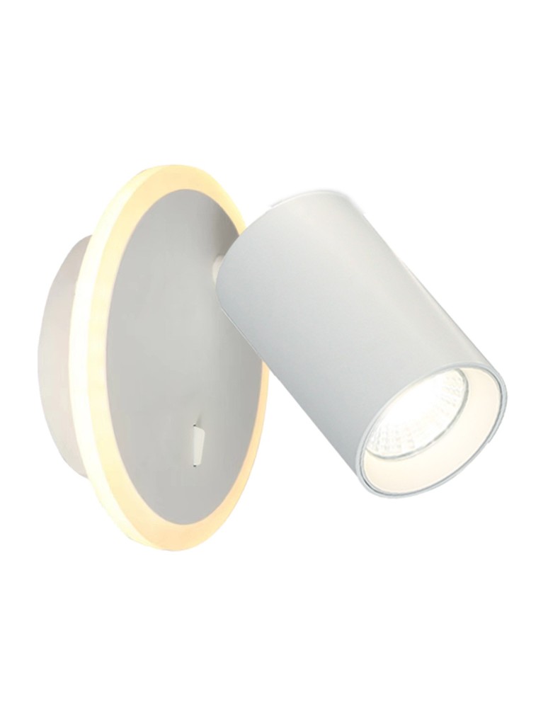 Light Prestige Spot Parma 1 1xGU10 + 1xLED CCT biały LP-0612/1WS WH Light Prestige Spot Parma 1 1xGU10 + 1xLED CCT biały LP-0612/1WS WH