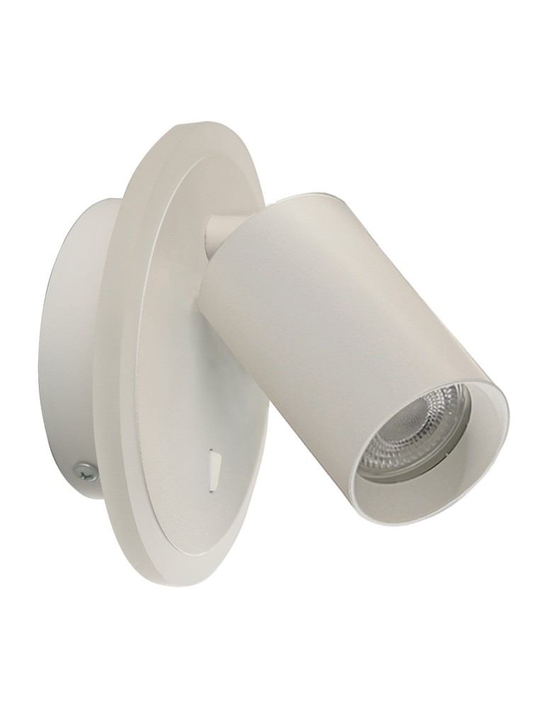 Light Prestige Spot Parma 1 1xGU10 + 1xLED CCT biały LP-0612/1WS WH Light Prestige Spot Parma 1 1xGU10 + 1xLED CCT biały LP-0612/1WS WH