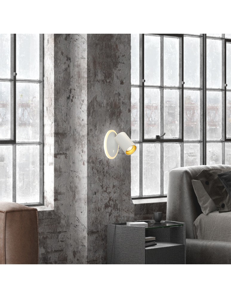 Light Prestige Spot Parma 1 1xGU10 + 1xLED CCT biały LP-0612/1WS WH Light Prestige Spot Parma 1 1xGU10 + 1xLED CCT biały LP-0612/1WS WH