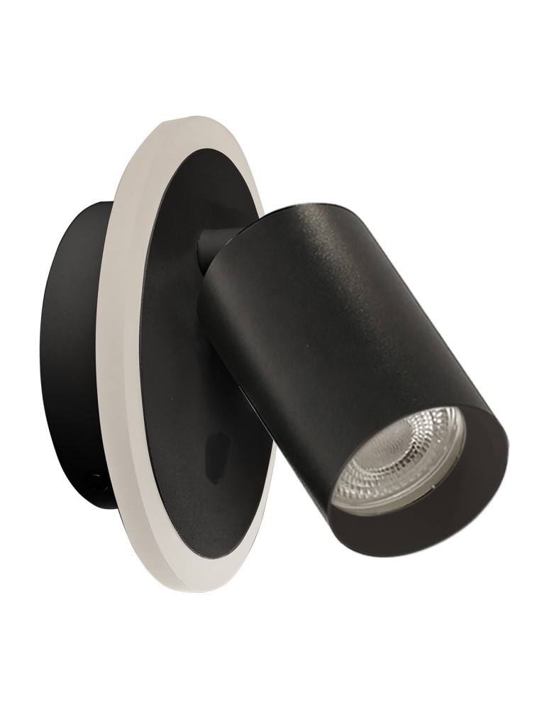 Light Prestige Spot Parma 1 1xGU10 + 1xLED CCT czarny LP-0612/1WS BK Light Prestige Spot Parma 1 1xGU10 + 1xLED CCT czarny LP-0612/1WS BK