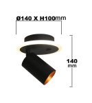 Light Prestige Spot Parma 1 1xGU10 + 1xLED CCT czarny LP-0612/1WS BK Light Prestige Spot Parma 1 1xGU10 + 1xLED CCT czarny LP-0612/1WS BK