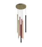 Light Prestige Lampa wisząca Lungo 7xG9 mix kolor LP-894/7P MIXED Light Prestige Lampa wisząca Lungo 7xG9 mix kolor LP-894/7P MIXED