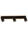 Light Prestige Spot Parma 3 3xGU10 + 1xLED CCT czarny LP-0612/3WS BK