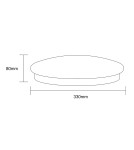 Light Prestige Plafon Tierra LED 4000K LP-1106/1C Tierra Light Prestige Plafon Tierra LED 4000K LP-1106/1C Tierra