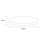 Light Prestige Plafon Luna LED 4000K LP-1106/1C Luna Light Prestige Plafon Luna LED 4000K LP-1106/1C Luna