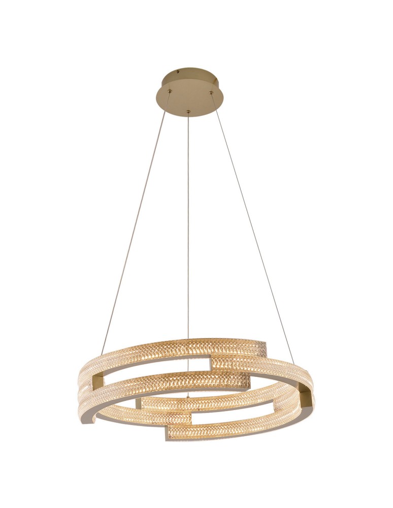 Light Prestige Lampa wisząca Tarja LED CCT złota LP-1810/1P GD