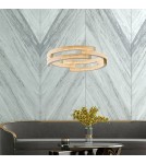 Light Prestige Lampa wisząca Tarja LED CCT złota LP-1810/1P GD Light Prestige Lampa wisząca Tarja LED CCT złota LP-1810/1P GD