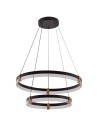 Light Prestige Lampa wisząca Plum 2 LED CCT czarna LP-0407/2P BK