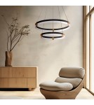Light Prestige Lampa wisząca Plum 2 LED CCT czarna LP-0407/2P BK Light Prestige Lampa wisząca Plum 2 LED CCT czarna LP-0407/2P BK
