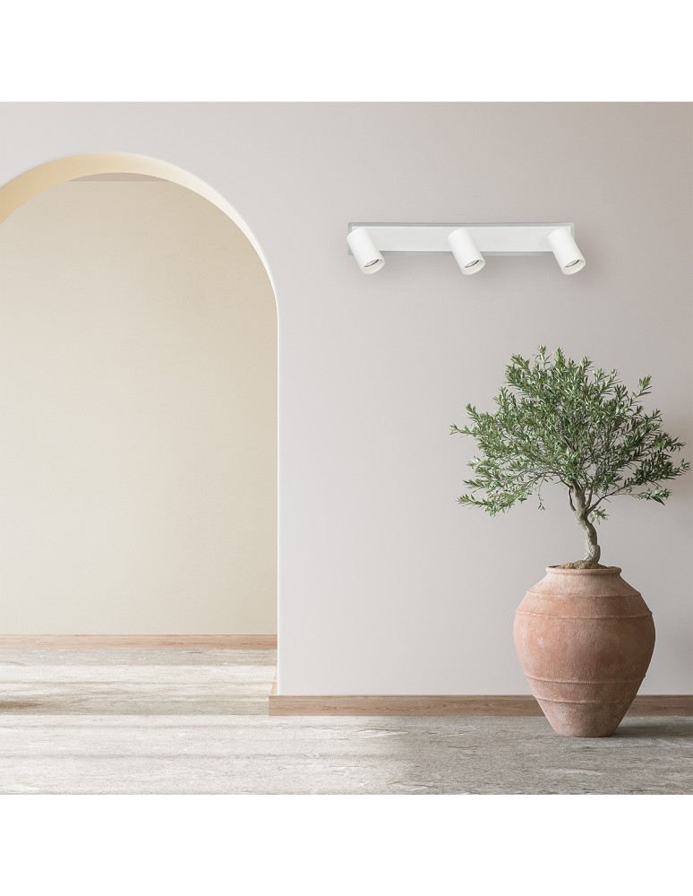 Light Prestige Spot Parma 3 3xGU10 + 1xLED CCT biały LP-0612/3WS WH Light Prestige Spot Parma 3 3xGU10 + 1xLED CCT biały LP-0612/3WS WH