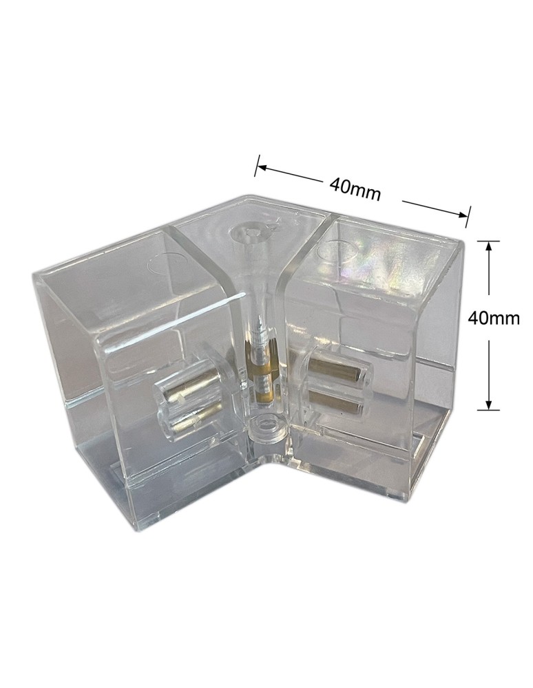 Linie świetlne LED - Light Prestige Geometric System łącznik L120 LP-0109 łącznik L120 - product kolory-swiatla.pl 3