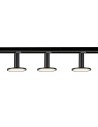 Light Prestige SET Aquilion 1F 3xLED czarny LP-220/1R BK SET