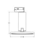 Light Prestige SET Aquilion 1F 3xLED czarny LP-220/1R BK SET Light Prestige SET Aquilion 1F 3xLED czarny LP-220/1R BK SET