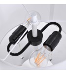 Light Prestige Fogo stołowa biała LP-0304/2T WH Light Prestige Fogo stołowa biała LP-0304/2T WH