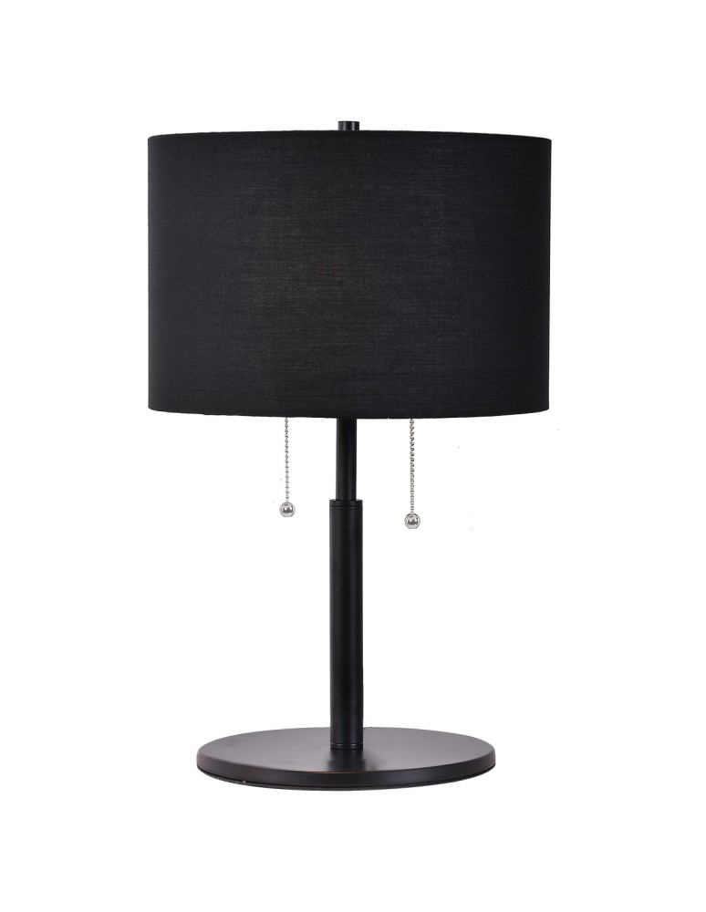 Light Prestige Fogo stołowa czarna LP-0304/2T BK Light Prestige Fogo stołowa czarna LP-0304/2T BK