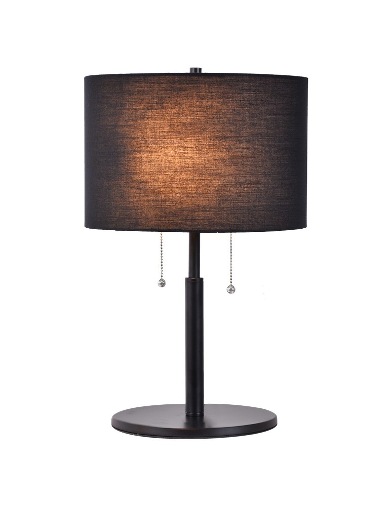 Light Prestige Fogo stołowa czarna LP-0304/2T BK Light Prestige Fogo stołowa czarna LP-0304/2T BK
