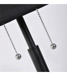 Light Prestige Fogo stołowa czarna LP-0304/2T BK Light Prestige Fogo stołowa czarna LP-0304/2T BK