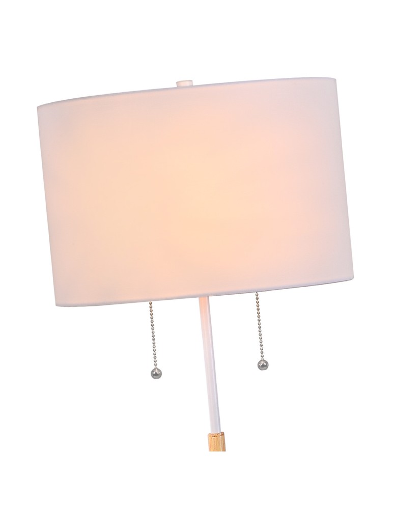 Light Prestige Fogo podłogowa biała LP-0304/2F WH Light Prestige Fogo podłogowa biała LP-0304/2F WH