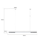 Lampy wiszące nad biurko - Light Prestige Cali lampa wisząca L biała Smart LP-1301/1P L WH Smart - product 8
