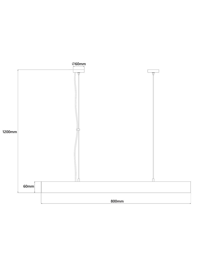 Light Prestige Cali lampa wisząca M biała Smart LP-1301/1P M WH Smart Light Prestige Cali lampa wisząca M biała Smart LP-1301/1P M WH Smart