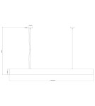 Light Prestige Luci lampa wisząca L biała Smart LP-1401/1P L WH Smart Light Prestige Luci lampa wisząca L biała Smart LP-1401/1P L WH Smart