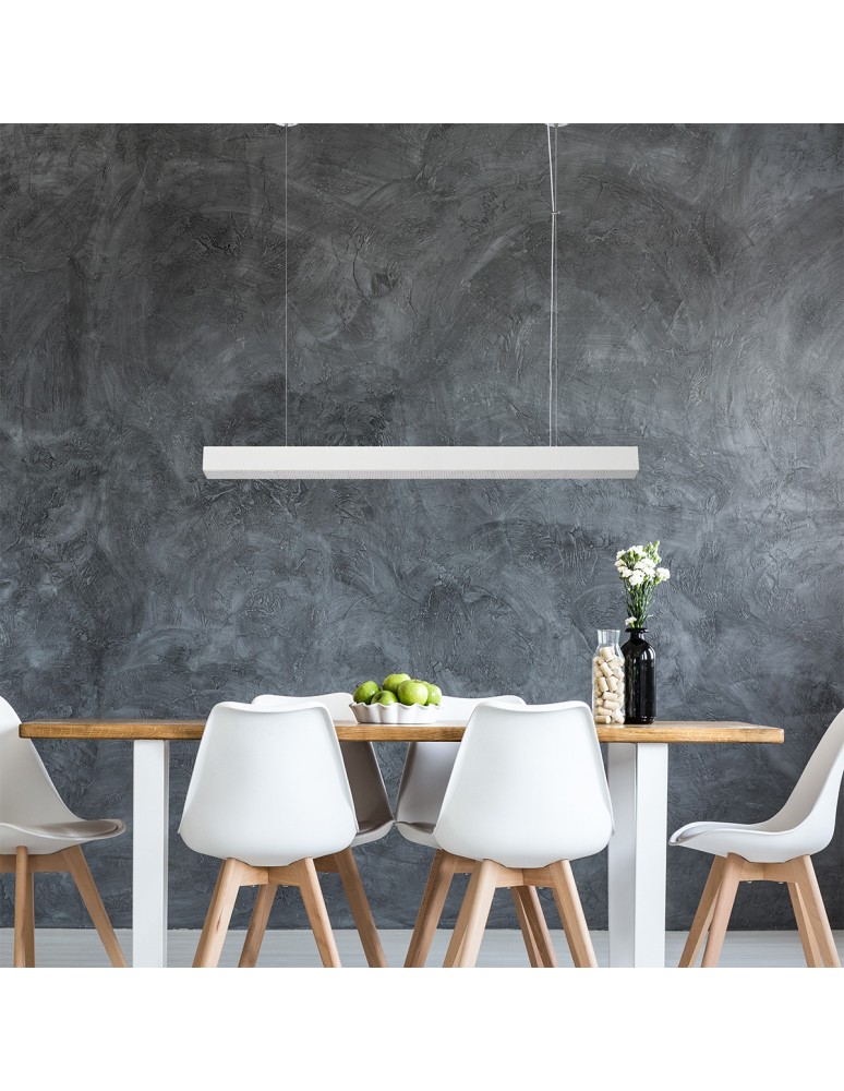 Light Prestige Mira lampa wisząca L biała Smart LP-1201/1P L WH Smart Light Prestige Mira lampa wisząca L biała Smart LP-1201/1P L WH Smart