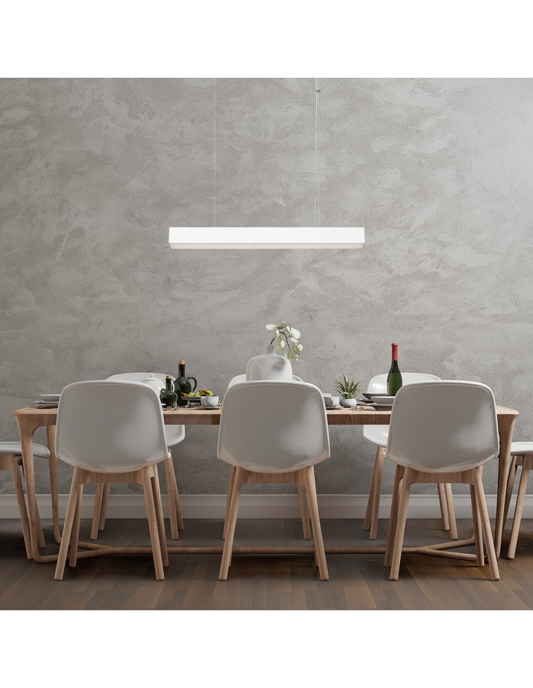 Light Prestige Mira lampa wisząca M biała Smart LP-1201/1P M WH Smart Light Prestige Mira lampa wisząca M biała Smart LP-1201/1P M WH Smart