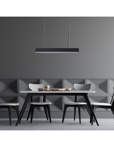 Light Prestige Mira lampa wisząca M czarna Smart LP-1201/1P M BK Smart - produkt 2