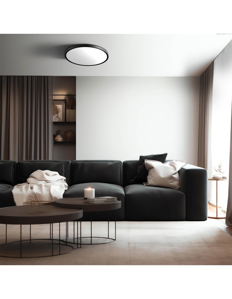 Light Prestige California plafon 30cm czarny LP-2505/1C-30 BK Light Prestige California plafon 30cm czarny LP-2505/1C-30 BK