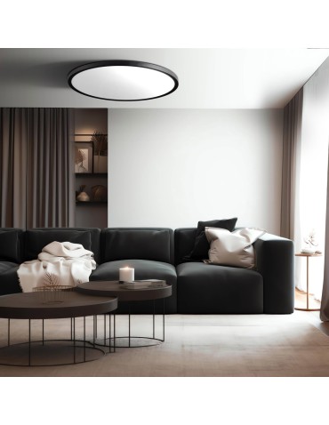 Light Prestige California plafon 60cm czarny LP-2505/1C-60 BK - produkt 2