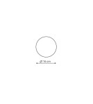 Light Prestige Platillo plafon mały złoty CCT LP-8102/1C-6W GD CCT Light Prestige Platillo plafon mały złoty CCT LP-8102/1C-6W GD CCT