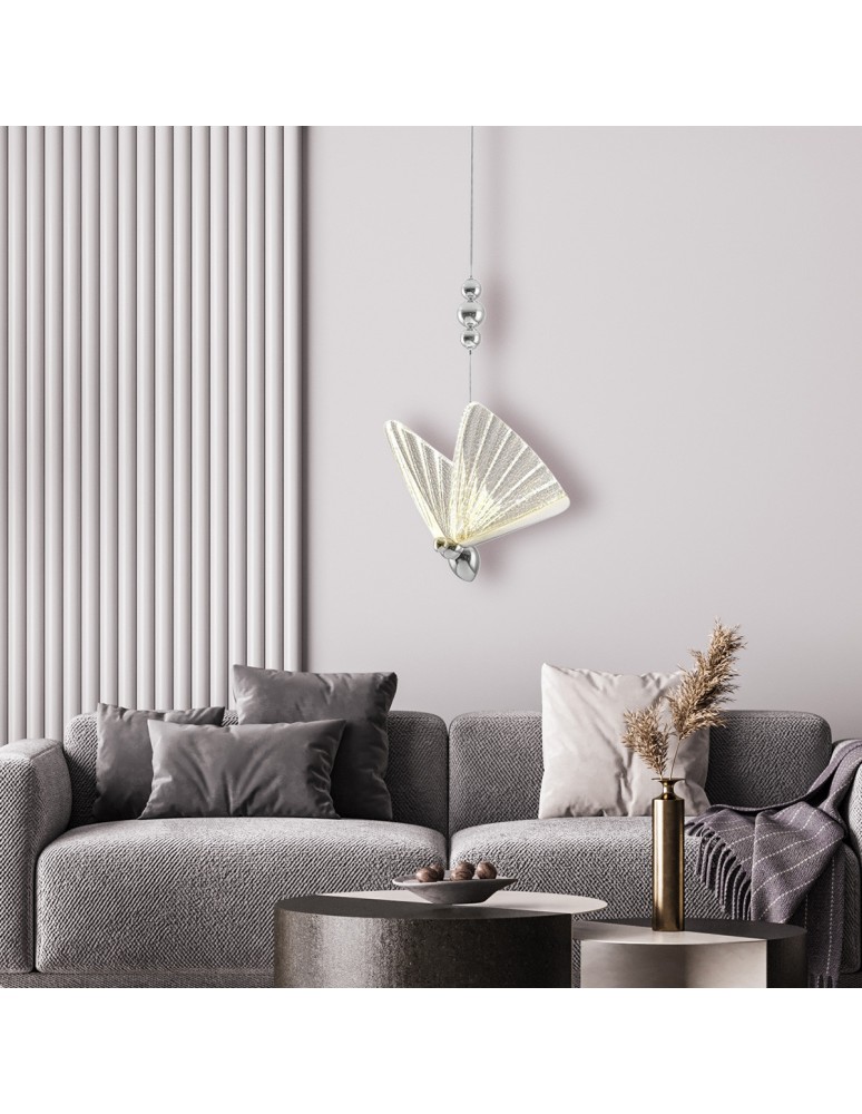 Light Prestige Mariposa 1 wisząca chrom LP-1715/1P CH Light Prestige Mariposa 1 wisząca chrom LP-1715/1P CH
