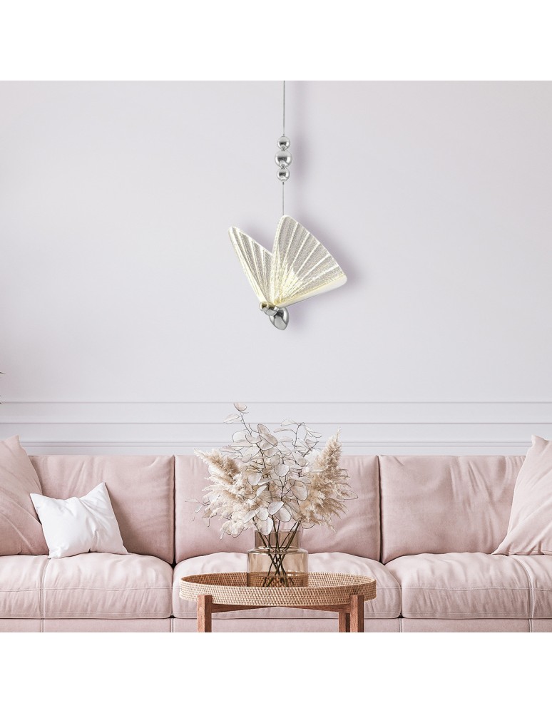 Light Prestige Mariposa 1 wisząca chrom LP-1715/1P CH Light Prestige Mariposa 1 wisząca chrom LP-1715/1P CH