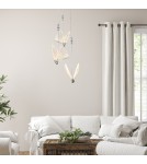 Light Prestige Mariposa 3 wisząca talerz chrom LP-1715/3P CH Light Prestige Mariposa 3 wisząca talerz chrom LP-1715/3P CH