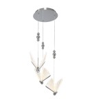 Light Prestige Mariposa 3 wisząca talerz chrom LP-1715/3P CH Light Prestige Mariposa 3 wisząca talerz chrom LP-1715/3P CH