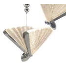 Light Prestige Mariposa 3 wisząca talerz chrom LP-1715/3P CH Light Prestige Mariposa 3 wisząca talerz chrom LP-1715/3P CH