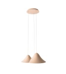 Lampy wiszące designerskie - Maxlight Lampa Wiszaca Bellmond Cream&Grey P0566 - product 2