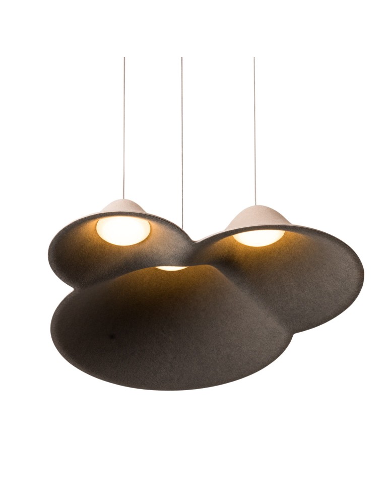 Maxlight Lampa Wiszaca Bellmond Cream&Grey P0566