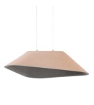 Lampy wiszące designerskie - Maxlight Lampa Wiszaca Carbon Cream&Grey P0568 - product 1