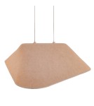Lampy wiszące designerskie - Maxlight Lampa Wiszaca Carbon Cream&Grey P0568 - product 3