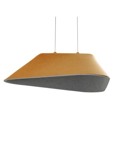 Maxlight Lampa Wiszaca Carbon Earth Yellow&Grey P0569