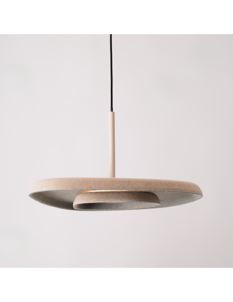 Lampy wiszące designerskie - Maxlight Lampa Wiszaca Deux Cream&Grey P0561 - product kolory-swiatla.pl 3