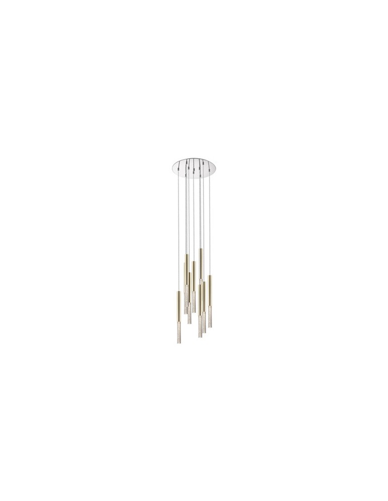 Lampy wiszące LED - Zuma Line ONE LED 9x5W 4050lm 3000K Złoty P0461-09L-B5F7 Wisząca - produkt kolory-swiatla.pl 1